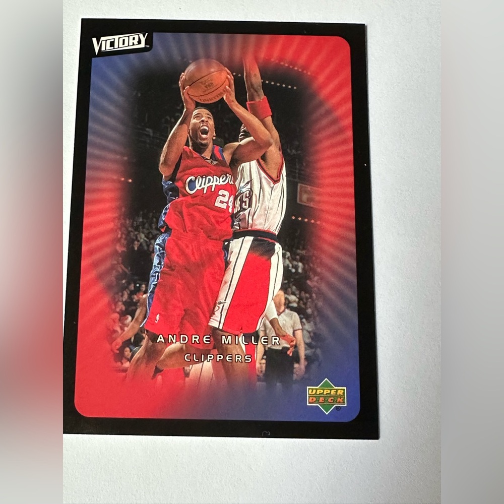 Upper Deck Trading Card - Andre Miller Clippers